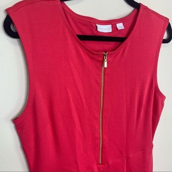 New York and Company pink dress Medium pockets - Picture 2 of 7